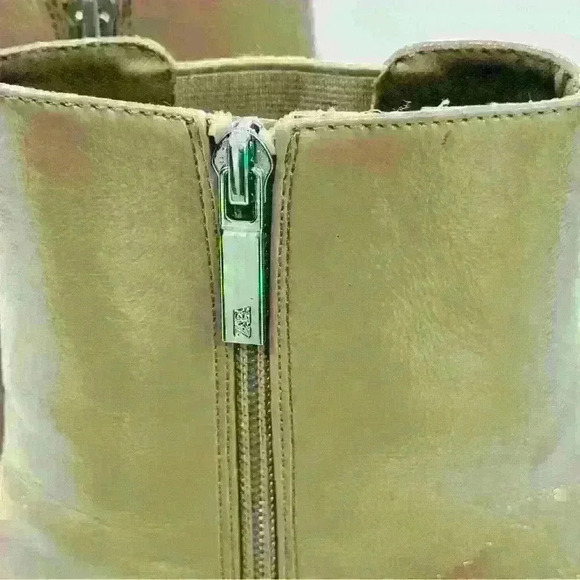 Elegant Beige Ankle Boots - Picture 3 of 13